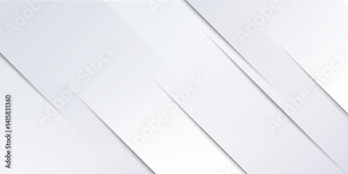 White background with beautiful abstract pattern, banner design