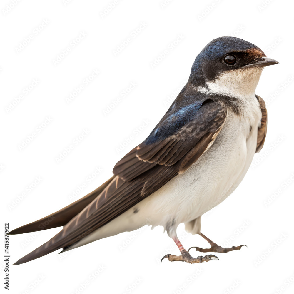Fototapeta premium house martin PNG, transparent background