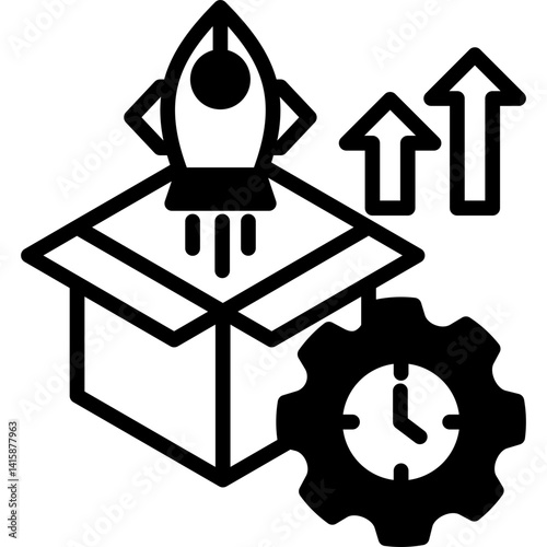 Productivity Boost mixed icon