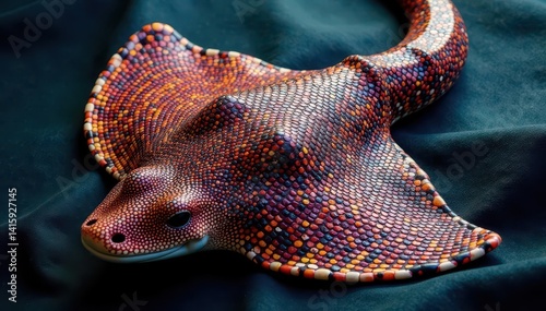 Intricate shagreen stingray, seamless texture, vintage, seamless, stylish