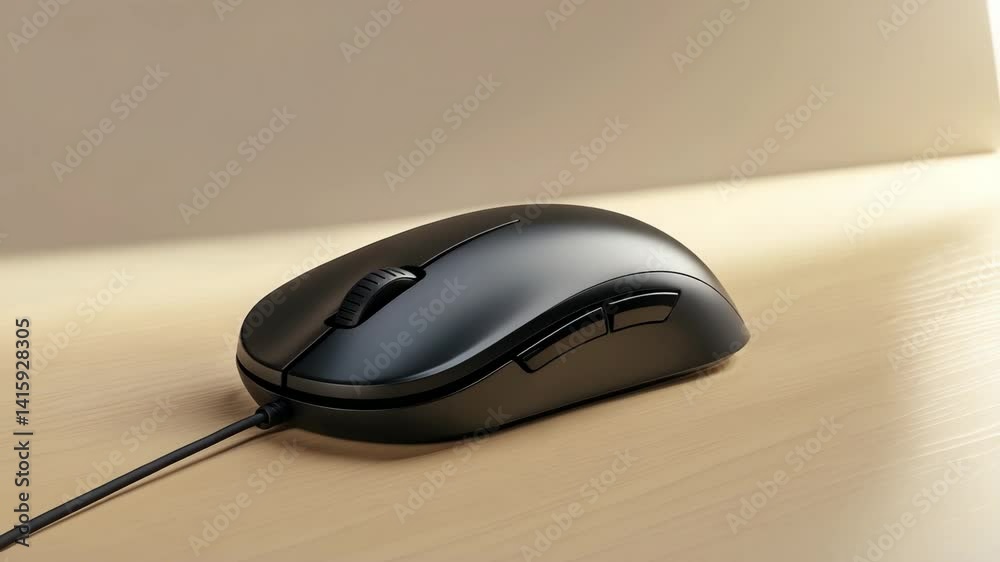 Computer mouse placed on a table