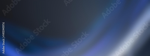 Modern Abstract Background with Elegant Blue Flowing Light Lines and Soft Glowing Effects, Perfect for High-Tech, Digital, and Creative Projects