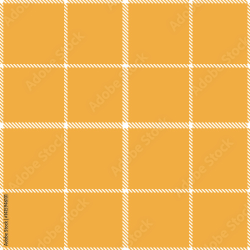 Warm white and Autumn butterscotch Seamless Tartan Fabric Design