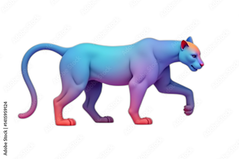 Obraz premium tiger cat