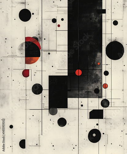 essential structural integrity constructivist black and white minimalist