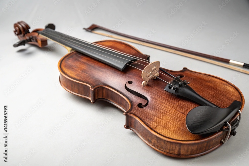 Fototapeta premium violin and bow