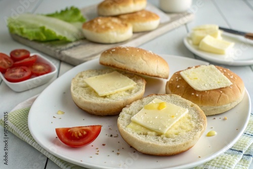 Butter burger buns