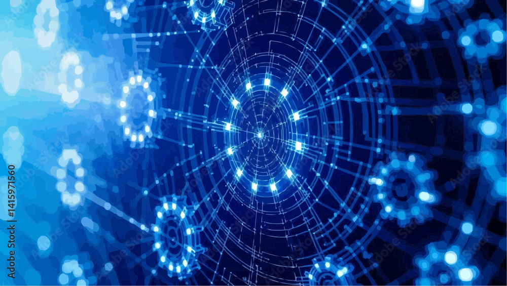 Abstract Technology Network Connecting Data Points
Abstract Technology Network Connecting Data Points