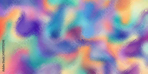 Glittering prism light background of gradation where light enters from the left and right. Overlay for backgrounds.Triangular prism concept.