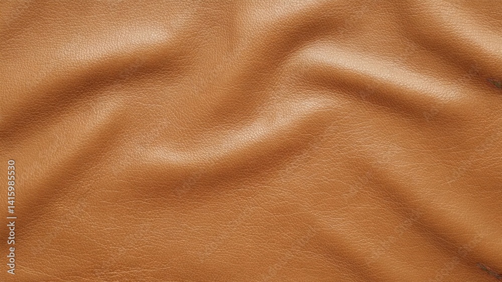 Fototapeta premium Close-up image of fake leather material with wrinkles and a woven pattern.