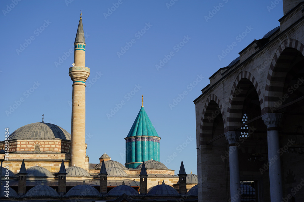 Fototapeta premium Mevlana Museum, Konya, Turkiye