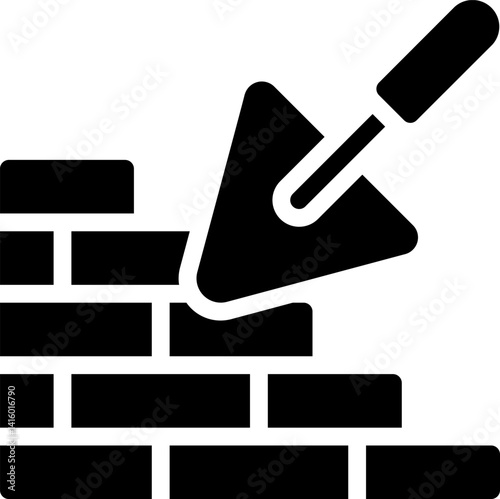 bricks illustration on a white background  