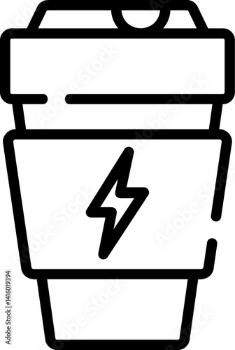coffee illustration on a white background   