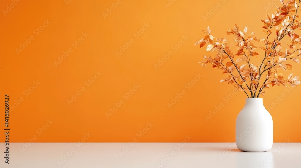 Minimalist Autumnal Arrangement Minimalist Autumnal Arrangement