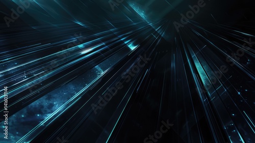 A stunning abstract background featuring light rays in dark tones, perfect for award presentations and professional designs. Ideal for digital projects.