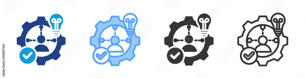 Competence Blue Icon Competence Blue Icon