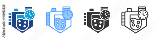 Fermentation icon set multiple style collection