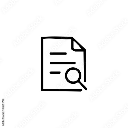 vector illustration of elements with document symbols