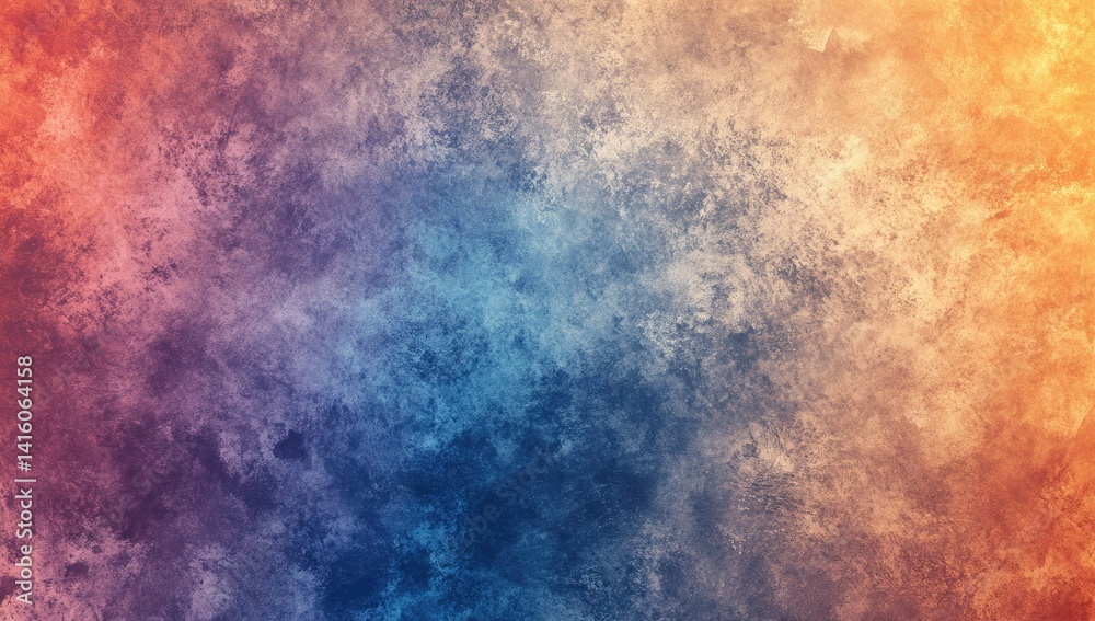 Fototapeta premium A vibrant abstract background featuring a gradient of orange. purple. and blue hues. ideal for artistic projects. wallpapers. or creative designs