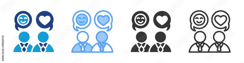 Polytely icon set multiple style collection Polytely icon set multiple style collection