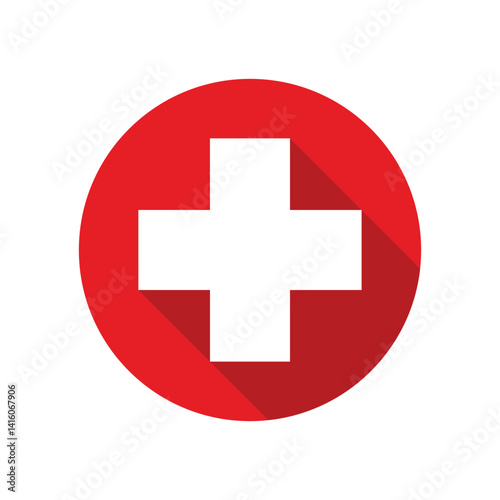 Red Cross Hospital Medical Symbol