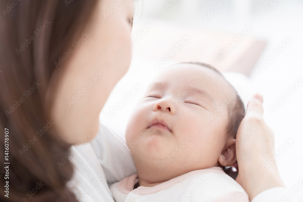 お母さんと赤ちゃん お母さんと赤ちゃん