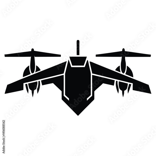 Vtol Aircraft Transitioning Between Hover And Forward Flight