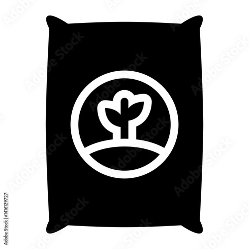 bag of fertilizer icon