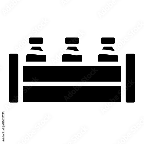milk in crate icon