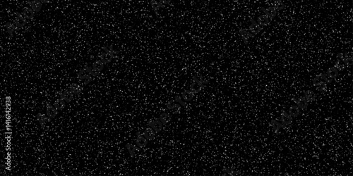 Abstract glitter background, snow imitation in silver, on black, Terrazzo flooring consists of chips of marble texture. quartz surface black for bathroom or kitchen countertop. 