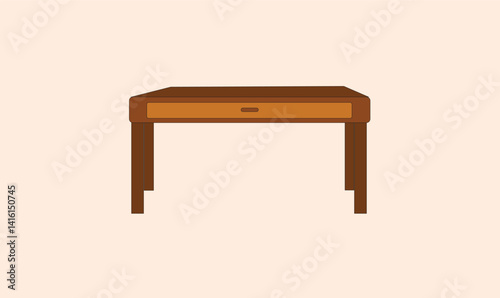 wooden table