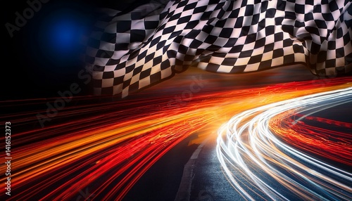 Victory Lane Capturing the Speed of Success perfect for professional portfolio pieces