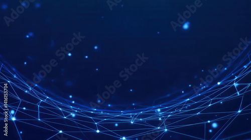 Abstract Digital Network Connections