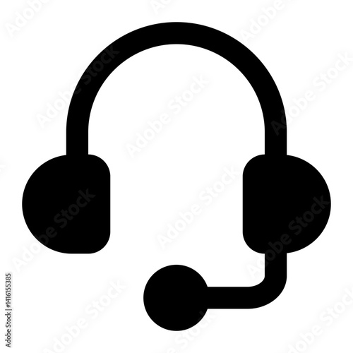 costumer service icon for illustration