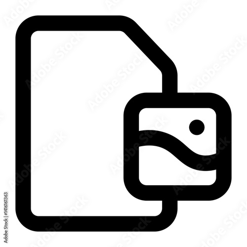 image file icon for illustration