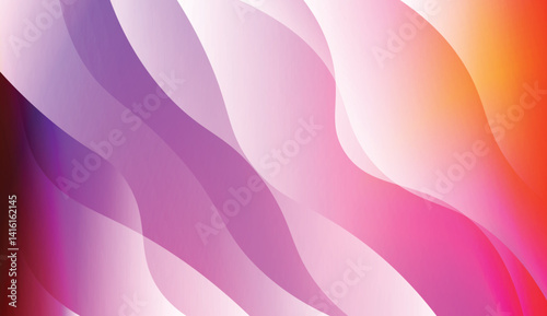 Modern Background With Dynamic Effect. For Your Design Ad, Banner, Cover Page. Vector Illustration with Color Gradient.
