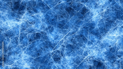 Intricate icy web texture with frozen veins creating cool abstraction