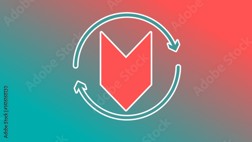 Abstract vector background can be used for design