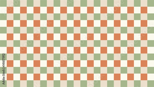 Casual Gingham Wallpaper for Effortless Home Design
