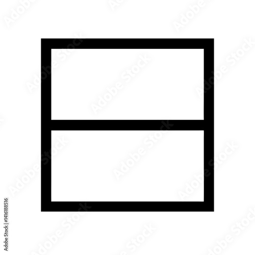 More Horizontal Icon Vector Illustration