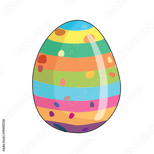 easter egg illustration