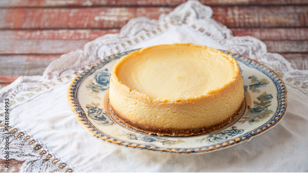 チーズケーキ、コピースペース