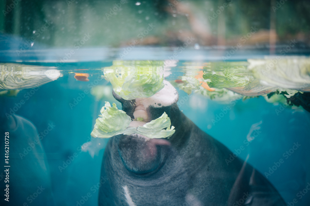 Naklejka premium マナティー