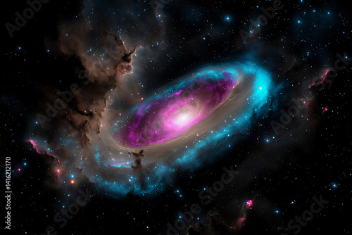 cosmic dust cloud texture 
