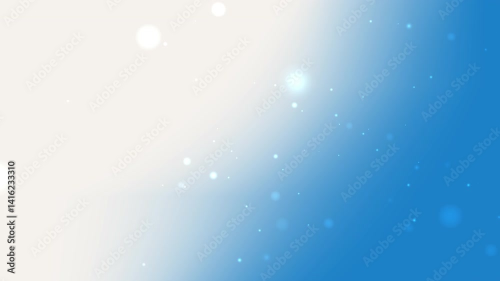 custom made wallpaper toronto digitalGradient background in blue and white with glowing bokeh light particles ideal for winter holiday events New Year celebration or clean digital design requiring a modern soft luminous touch