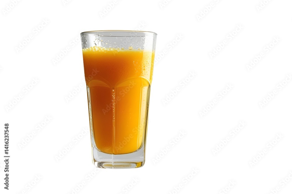 orange juice glass isolated on transparent background orange juice glass isolated on transparent background