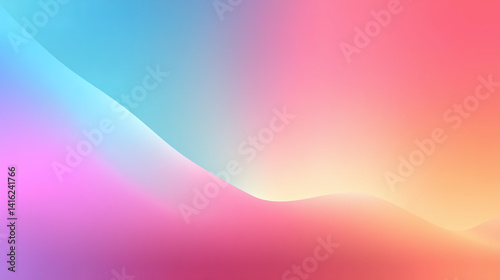 Obraz na płótnie Soft Gradient background w salonie