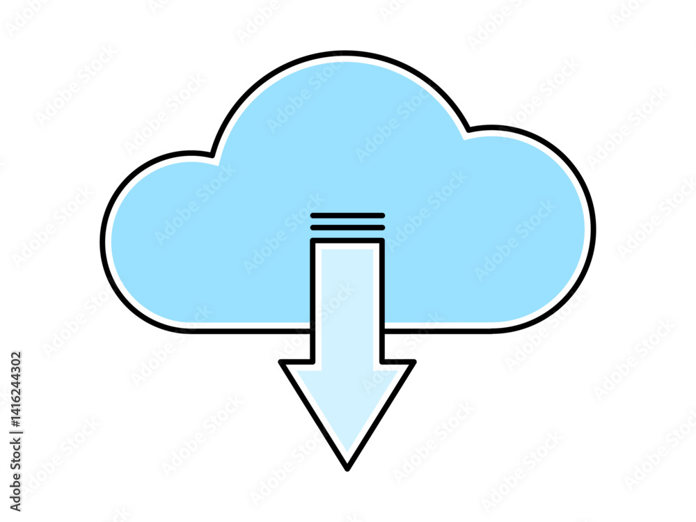 Download icon. Programming icon and symbol. Programming elements. Simple flat vector icon. Download icon. Programming icon and symbol. Programming elements. Simple flat vector icon.