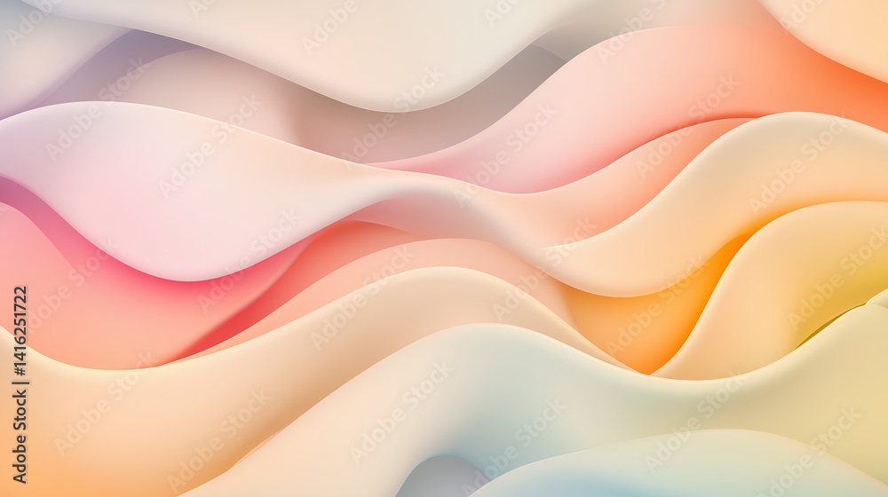 Colorful Wave Textured gradient background