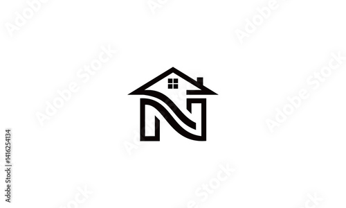 N logo for real estate